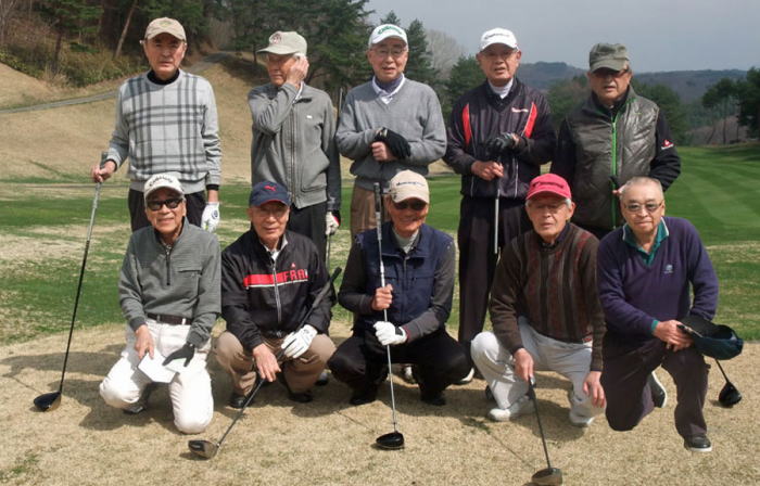 平成29年サークル80第2回ゴルフコンペ記念写真