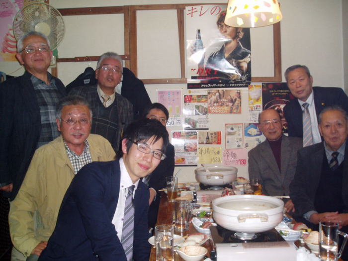 山田石桜会記念集合写真